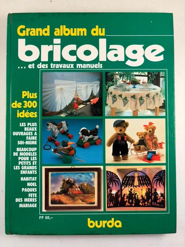Grand album du bricolage Burda K617 – travaux manuels vintage